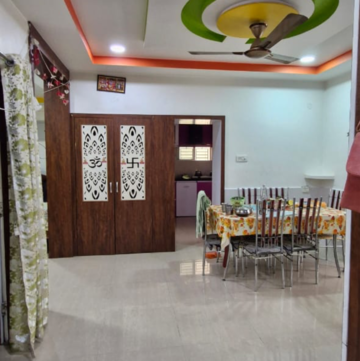 Bedroom in 3 BHK Builder Floor at Gachibowli – for Rent