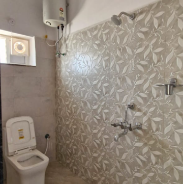 Bathroom in 3 BHK Builder Floor at Kondapur – for Rent