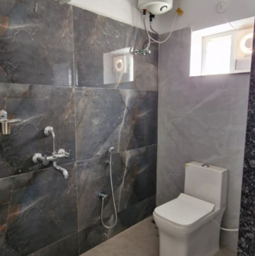 Bathroom in 3 BHK Builder Floor at Kondapur – for Rent