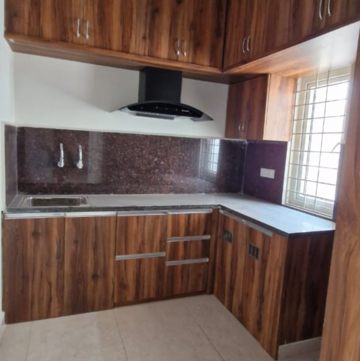 Kitchen in 3 BHK Builder Floor at Kondapur – for Rent