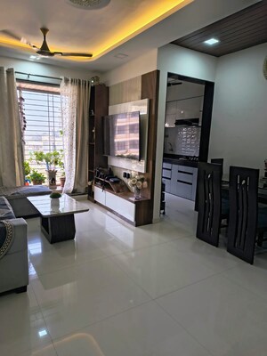 Living Room in 2 BHK Apartment at Nerul Sector 27 – for Sale
