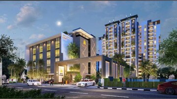 Living Room in 3 BHK Apartment at Sri Aditya Athena, Shaikpet – for Rent