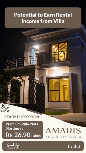 Living Room in 3 BHK Villa at Shahapur – for Sale