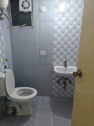Bathroom in 2 BHK Apartment at Antriksh Golf View, Sector 78 – for Rent