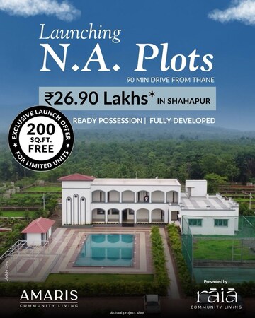 Master Plan in 1 BHK Villa at Shahapur – for Sale