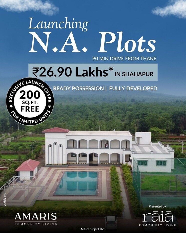 Master Plan, shahapur 1 Bedroom 820 Sq.Ft. Villa In Shahapur Thane 8477003