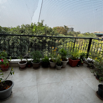 Balcony in 1 RK Builder Floor at Saket – for Rent