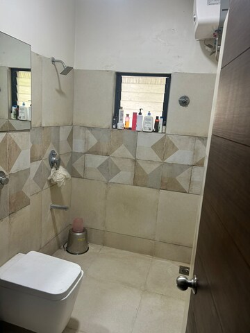 Bathroom in 3 BHK Apartment at Navarangpura – for Rent
