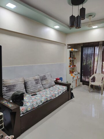 Living Room in 1 BHK Apartment at Mahape – for Rent