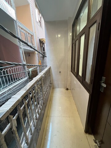 Balcony in 3 BHK Builder Floor at Govindpuri – for Rent