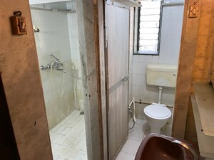 Bathroom in 2 BHK Apartment at Nakshatra Arena, Majiwada – for Sale