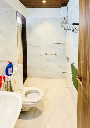 Bathroom in 2 BHK Apartment at Nakshatra Arena, Majiwada – for Sale