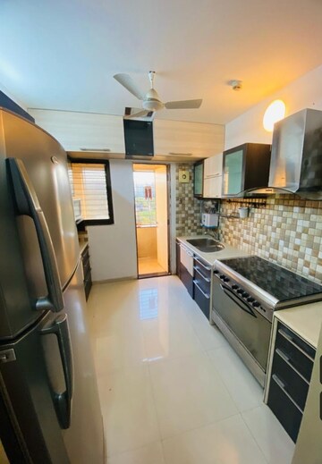 Kitchen in 3 BHK Apartment at Kool Homes Solitaire I, Kondhwa – for Rent