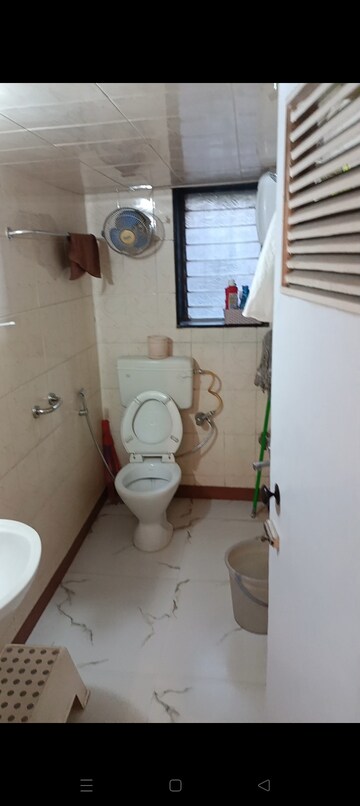 Bathroom in 2 BHK Apartment at Hit Niketan CHS, Bhandup West – for Sale