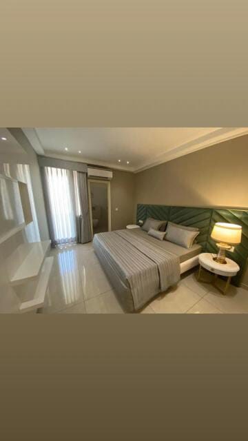 Master Bedroom in 3 BHK Builder Floor at US Pine Homes, Dhakoli Village – for Rent