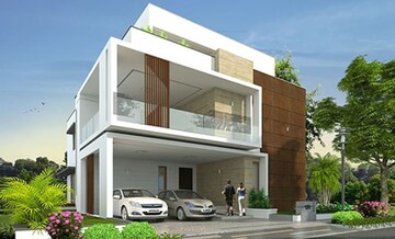Parking in 4 BHK Villa at Rajapushpa Green Dale, Tellapur – for Sale