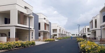 4 BHK Villa – Exterior View View at Rajapushpa Green Dale, Tellapur - for Sale