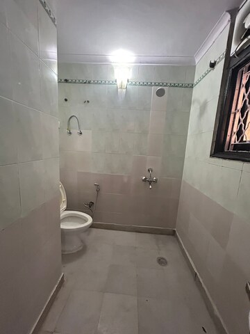Bathroom in 3 BHK Apartment at Jan Vikas CGHS, Sector 19, Dwarka – for Rent