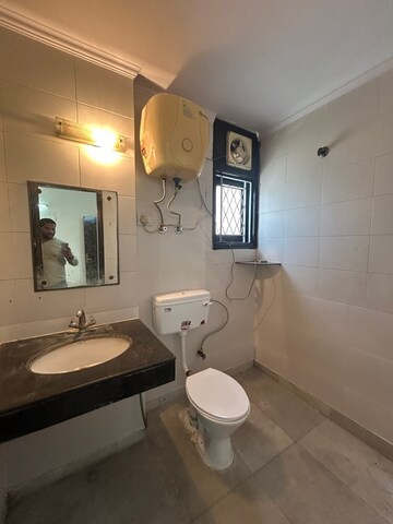 Building Lobby in 3 BHK Apartment at Jan Vikas CGHS, Sector 19, Dwarka – for Rent