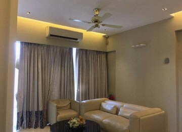 Bedroom in 4 BHK Apartment at Harmony Signature Towers, Owale – for Rent