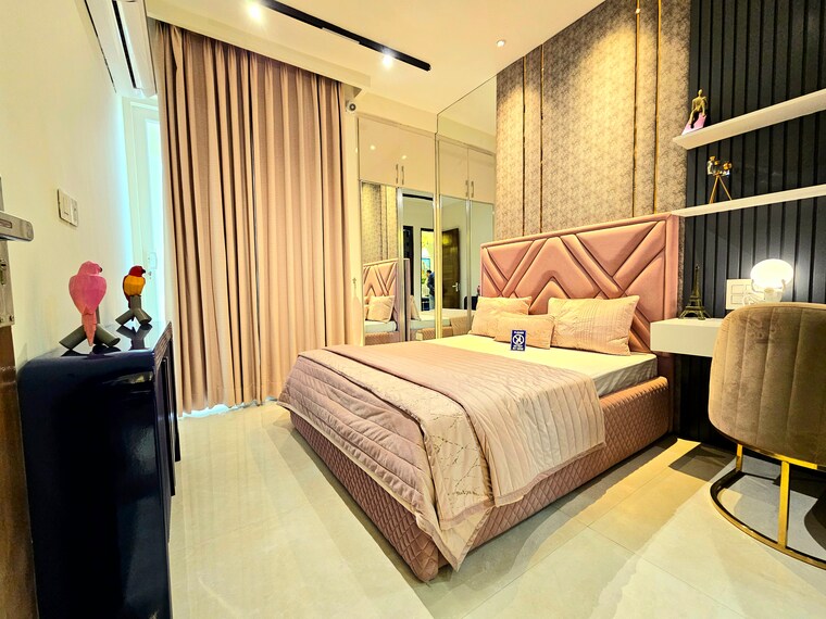 Bedroom, peer mucchalla 3 Bedroom 146 Sq.Yd. Apartment In Peer Mucchalla Zirakpur 8477455