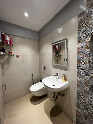 Building Lobby in 3 BHK Apartment at Dhaval Sunrise Orlem, Malad West – for Sale