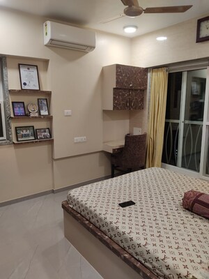 Master Bedroom in 3 BHK Apartment at Dhaval Sunrise Orlem, Malad West – for Sale