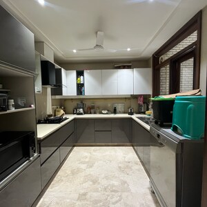 Kitchen in 3 BHK Builder Floor at Malviya Nagar – for Sale