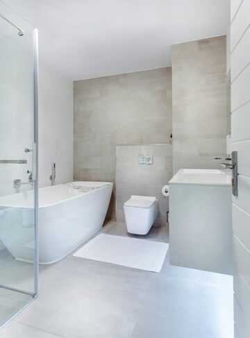 Bathroom in 3 BHK Apartment at Kandivali East – for Sale
