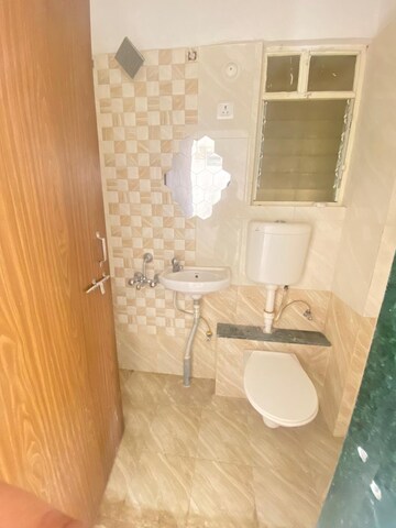 Bathroom in 2 BHK Apartment at Somani Residency, Punawale – for Rent