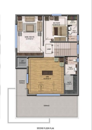 5 BHK Villa – Exterior View View at Sri Sreenivasa Fortune Indra Villae, Madhapur - for Sale