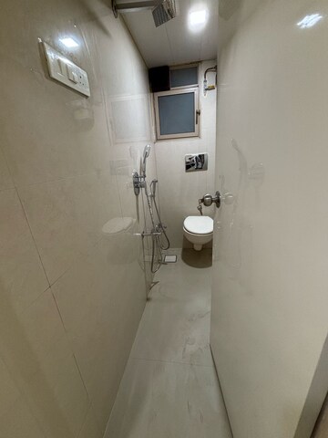 Bathroom in 1.5 BHK Apartment at Sai Abhishek CHS, Goregaon East – for Sale
