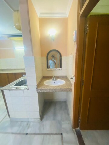 Bathroom in 3 BHK Builder Floor at Arjun Nagar – for Rent