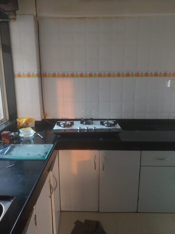 Kitchen in 3 BHK Apartment at Shimmering Heights, Powai – for Rent