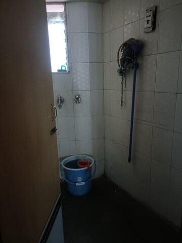 Bathroom in 1 BHK Apartment at Sri Gurunanak CHS, Kopri – for Rent