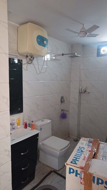 Bathroom in 3 BHK Builder Floor at Sushant Lok 3, Sector 57 – for Rent
