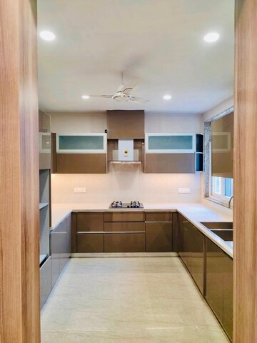 Kitchen in 4 BHK Builder Floor at Ansal Sushant Lok I, Sector 43 – for Rent