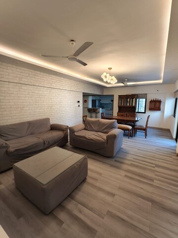 Living Room in 3 BHK Apartment at Gera Emerald City, Kharadi – for Rent