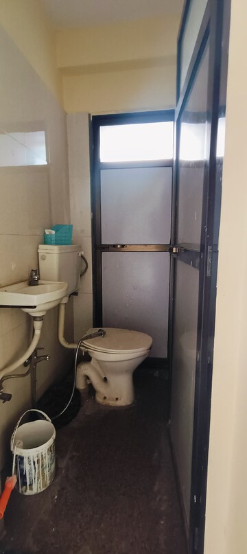 Bathroom in 1 BHK Apartment at Horizon Height, Kasarvadavali – for Rent