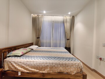 Bedroom in 3 BHK Apartment at Bhartiya Leela Residences, Thanisandra Main Road – for Rent