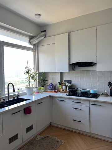 Kitchen in 2 BHK Apartment at Signature Global Grand Iva, Sector 103 – for Sale