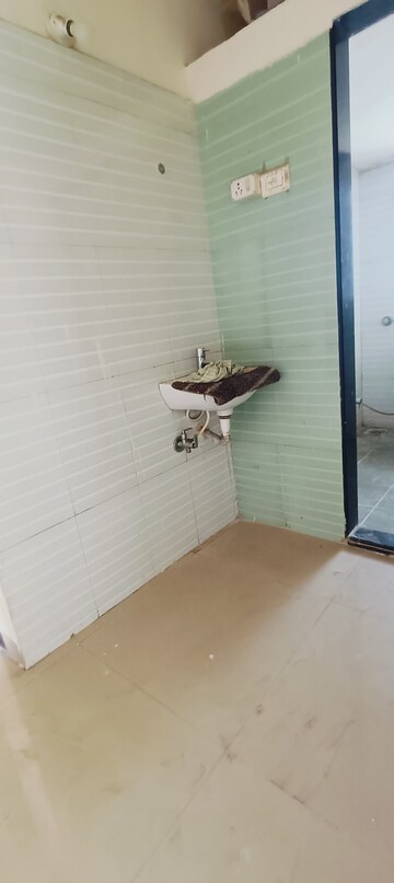 Bathroom in 2 BHK Apartment at Haware Estate, Kasarvadavali – for Rent
