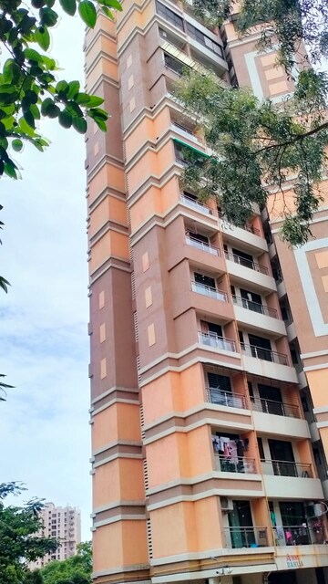 Living Room in 1 BHK Apartment at Haware Dahlia, Kasarvadavali – for Sale