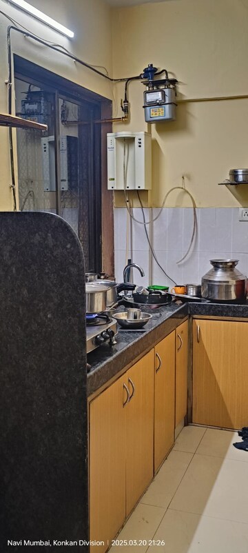 Kitchen in 2 BHK Apartment at Sector 11 Kopar Khairane – for Rent
