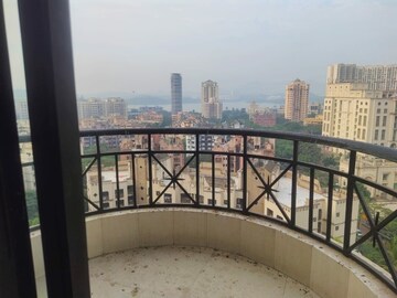 Balcony in 2 BHK Apartment at Hiranandani Gardens Lake Castle, Powai – for Rent