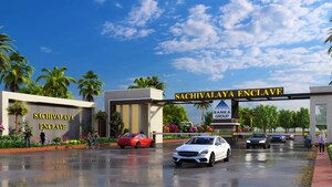  Plot – Exterior View View at Khushi Enclave Phase I, Sachivalaya Nagar - for Sale