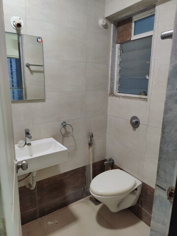 Bathroom in 1 BHK Apartment at Cosmos 27 Gbr, Kasarvadavali – for Rent