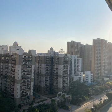 Balcony in 3 BHK Apartment at Gardenia Golf City, Noida Central – for Rent