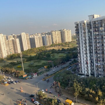 Balcony in 3 BHK Apartment at Gardenia Golf City, Noida Central – for Rent