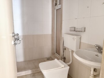 Bathroom in 1 BHK Apartment at Hiranandani Estate Solitaire C, Ghodbunder Road – for Rent